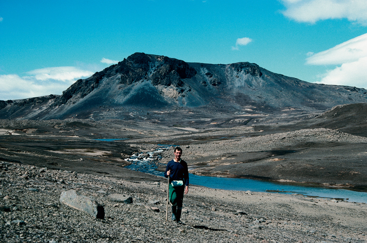 Christophe Houdaille, sur le plateau central de la Grande Terre, lle principale de larchipel.