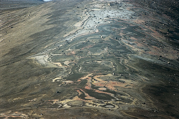 Croupe dorigine volcanique depuis le Maly Semiatchik,  1563m.