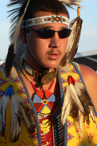 De nombreuses rserves indiennes jalonnent le parcours. On y rencontre les fiers descendants de la Nation sioux.